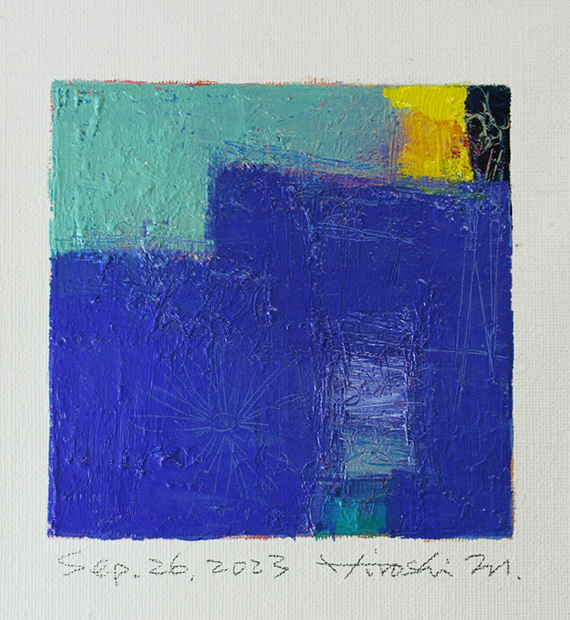 hiroshi matsumoto 9x9 paintings