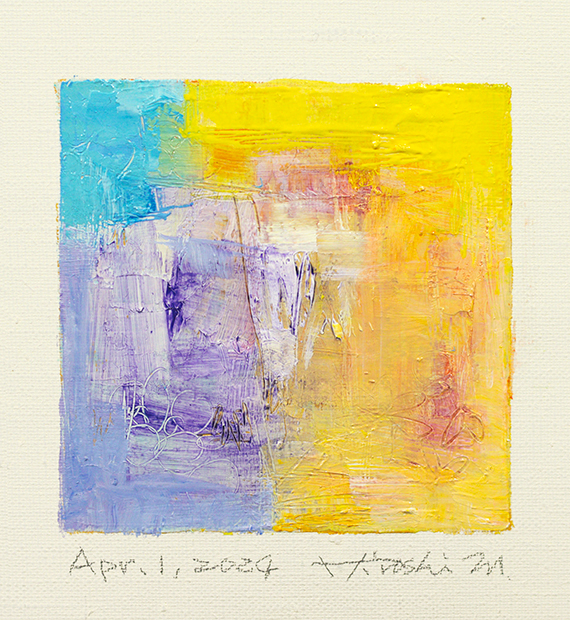 hiroshi matsumoto 9x9 paintings