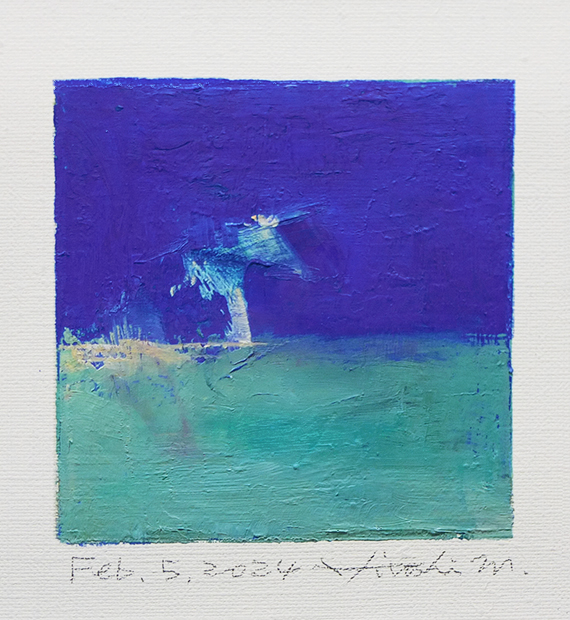 hiroshi matsumoto 9x9 paintings