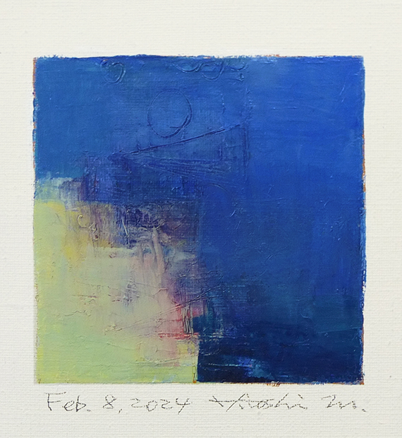 hiroshi matsumoto 9x9 paintings