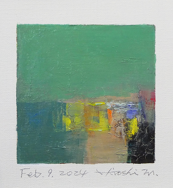 hiroshi matsumoto 9x9 paintings