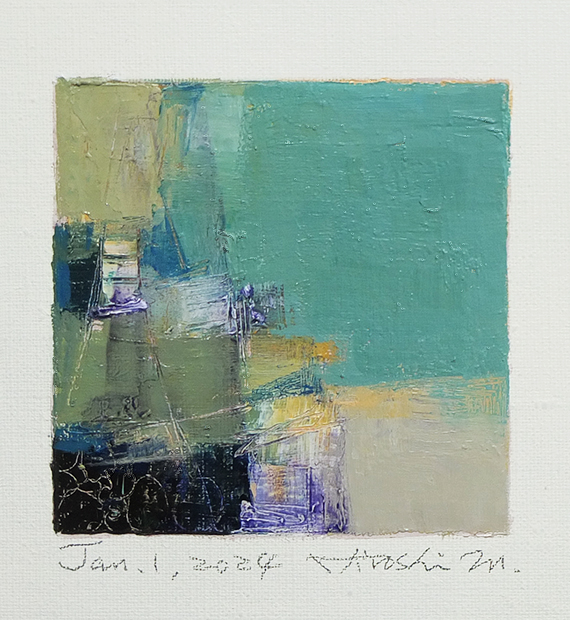 hiroshi matsumoto 9x9 paintings