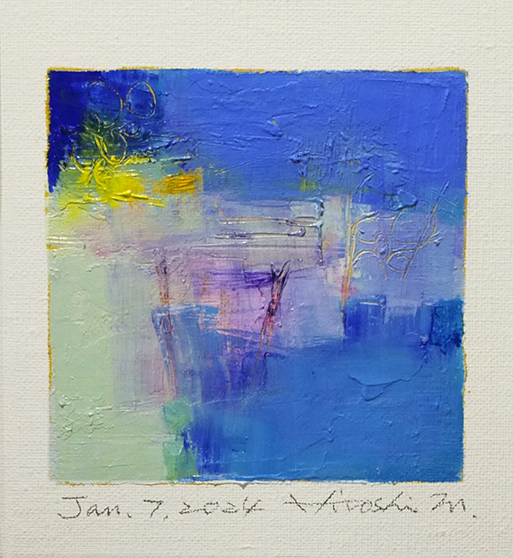 hiroshi matsumoto 9x9 paintings