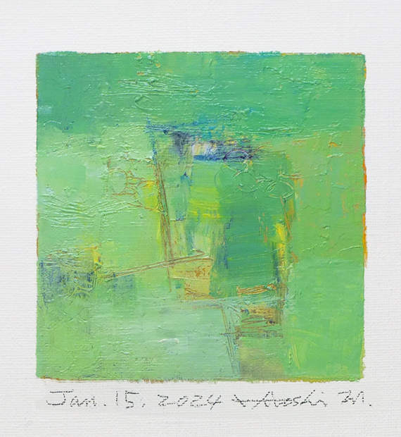 hiroshi matsumoto 9x9 paintings