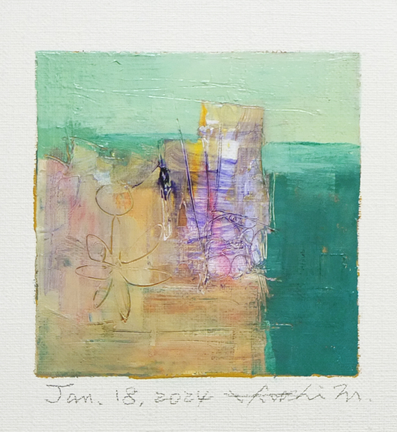 hiroshi matsumoto 9x9 paintings