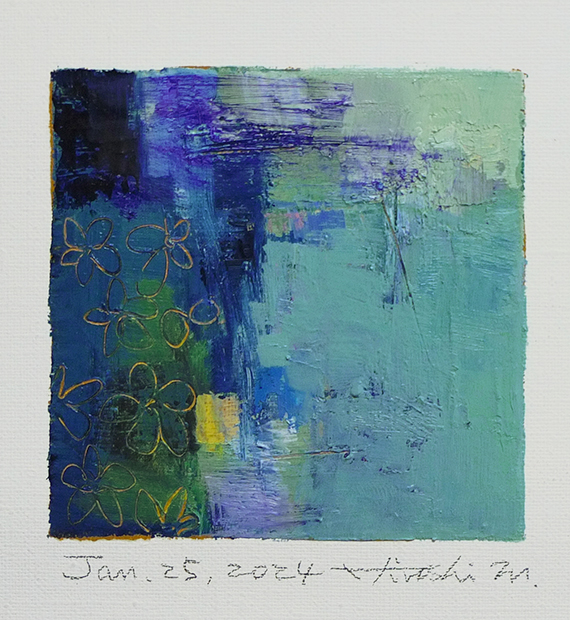 hiroshi matsumoto 9x9 paintings