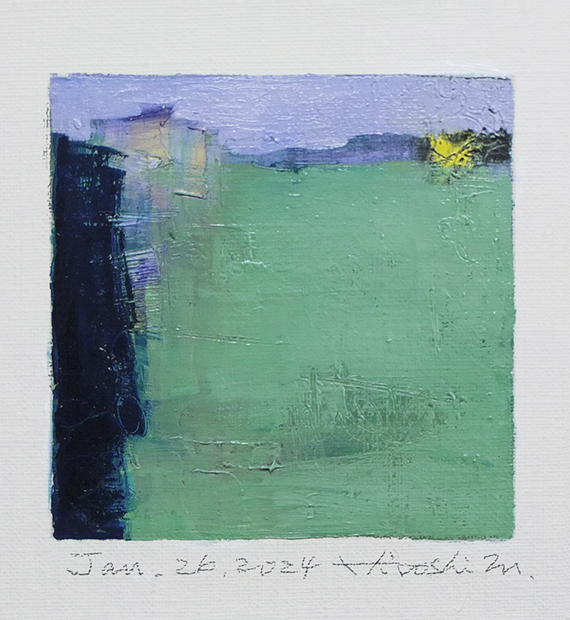 hiroshi matsumoto 9x9 paintings