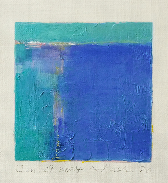 hiroshi matsumoto 9x9 paintings