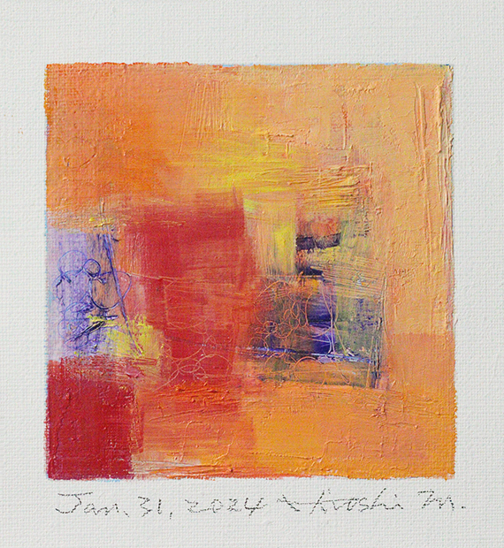 hiroshi matsumoto 9x9 paintings
