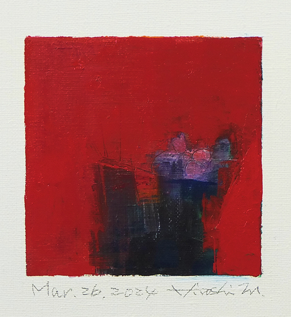 hiroshi matsumoto 9x9 paintings