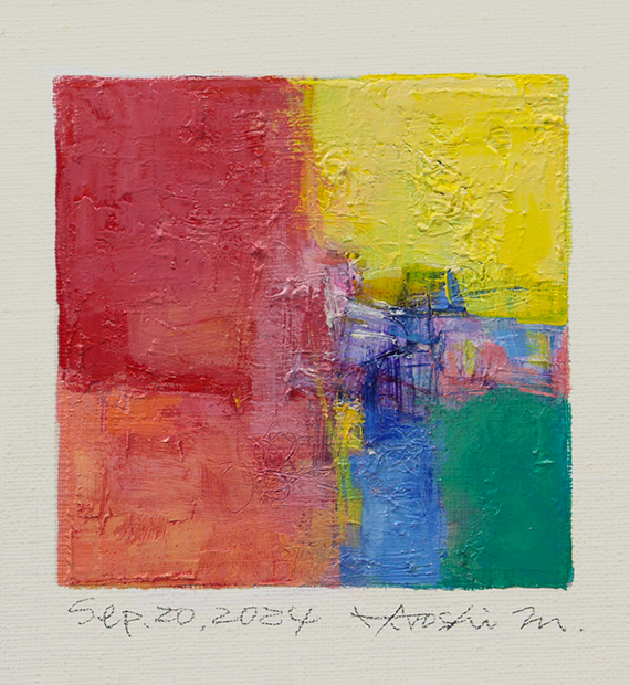 hiroshi matsumoto 9x9 paintings